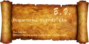 Bugarszky Viktória névjegykártya